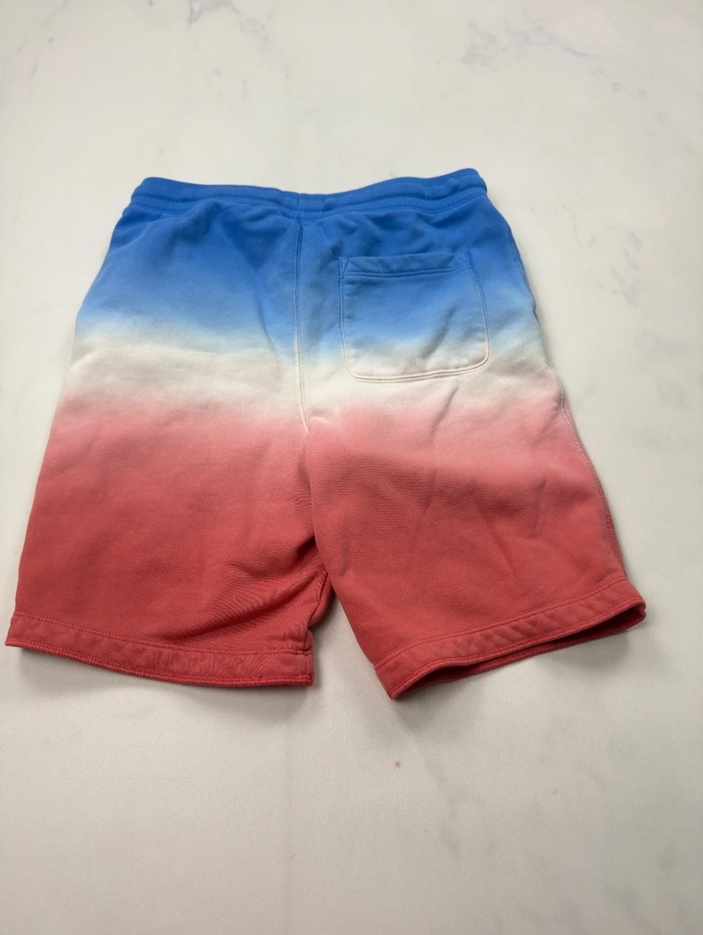 GAP Kids Shorts Blue White Red Ombre Athletic - Boys XXL